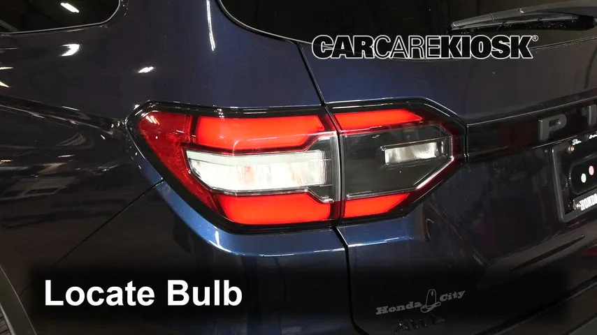 2023 Honda Pilot Sport 3.5L V6 Éclairage Feux de position arrière (remplacer ampoule)